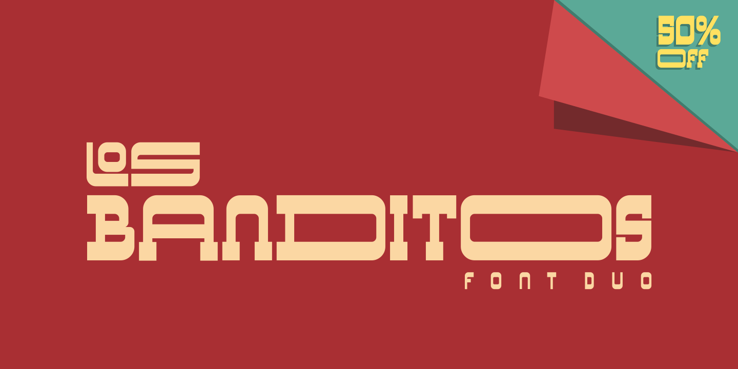 Los Banditos Regular Font preview